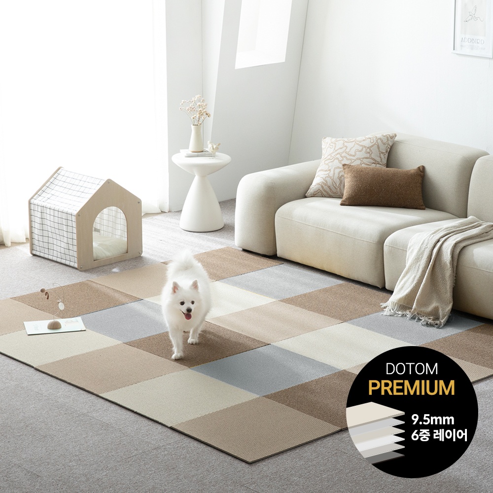 “세븐펫 강아지 미끄럼방지 매트 타일 도톰카페트” 솔직 사용 후기, 아이와 강아지를 위해 꼭 필요한 제품