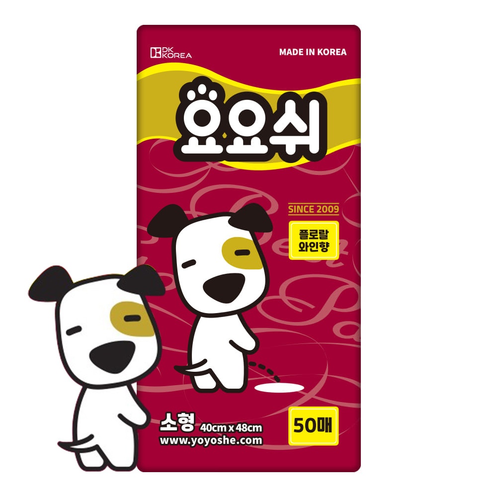 강아지 배변패드 요요쉬 패드 소형 강아지 배변패드 50매 플로랄와인향, 추천템으로 왜 이걸 선택했나요?
