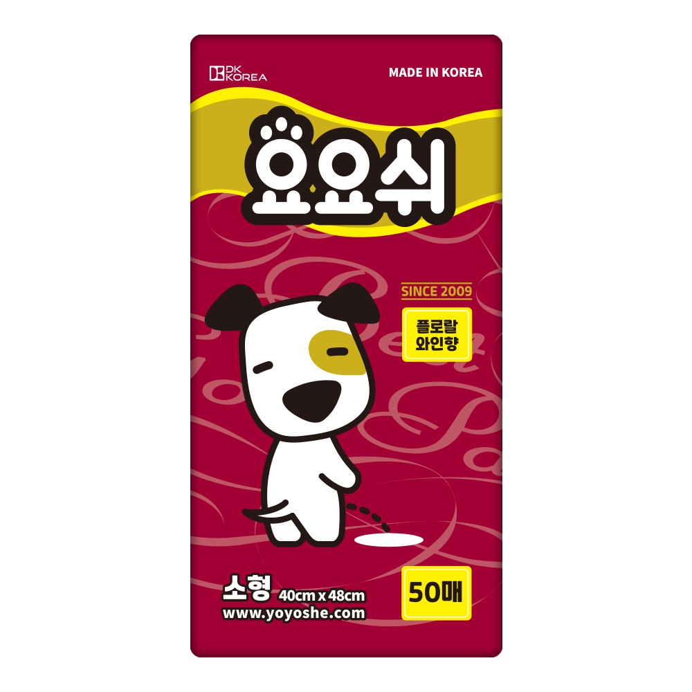 [요요쉬] 강아지 배변패드 플로럴와인향 소형, 사용 후기와 장점 총정리