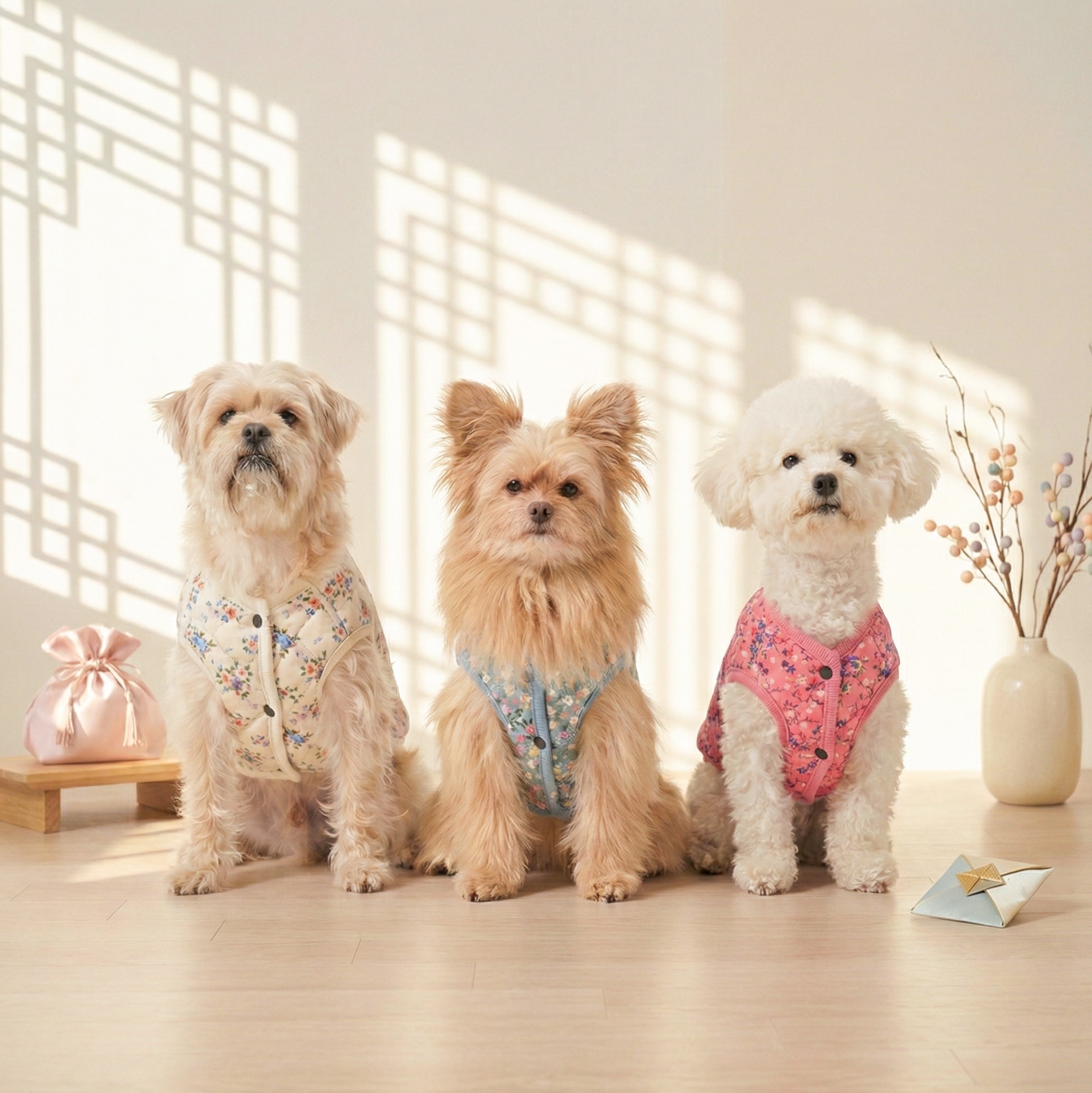 “강아지 고양이 조끼 대형견 김장 할머니 할매 조끼 수면 누빔” 후기, 이 제품은 이렇게 다릅니다