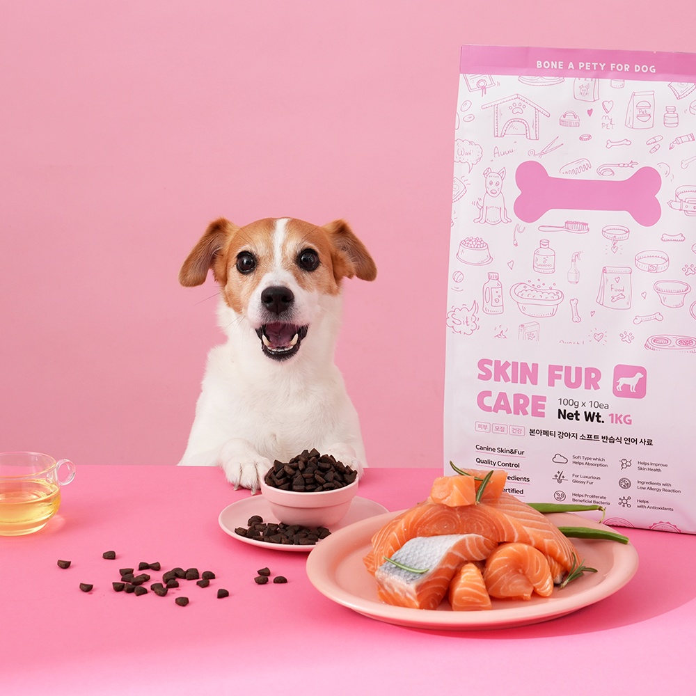 본아페티 강아지 기능성 소프트사료 사용 후기, 피부와 알러지 걱정 끝